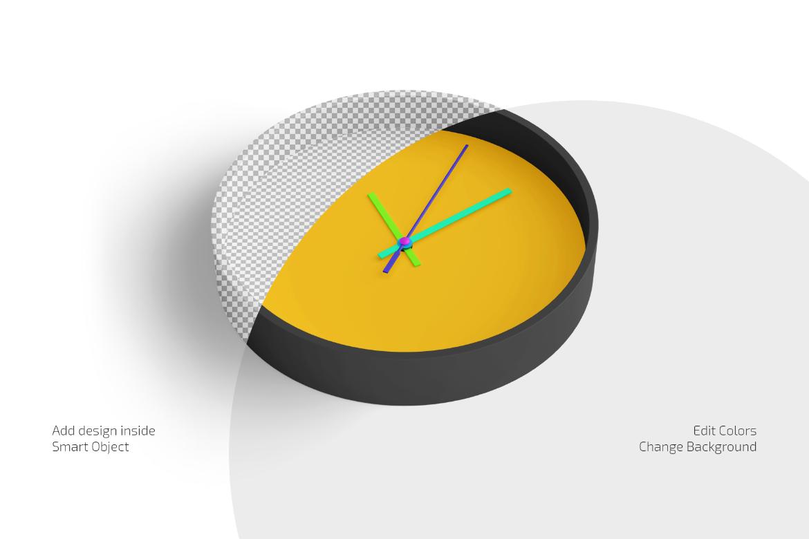 Clock Mockup Set