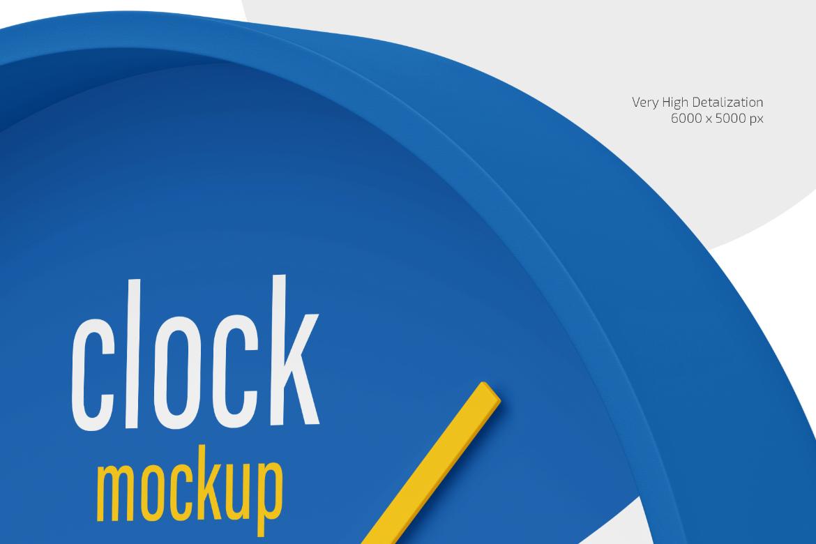 Clock Mockup Set