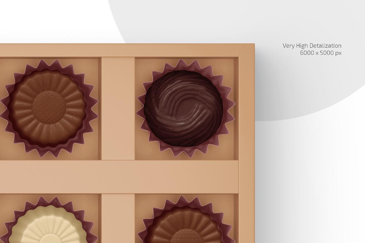 Box of Chocolates Mockup Set