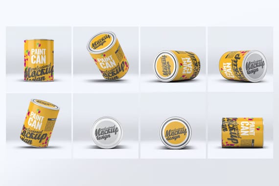 Paint Can Mock-Up