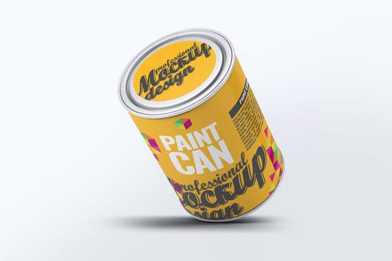 Paint Can Mock-Up