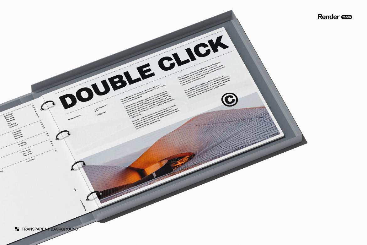 Binder Mockup Set