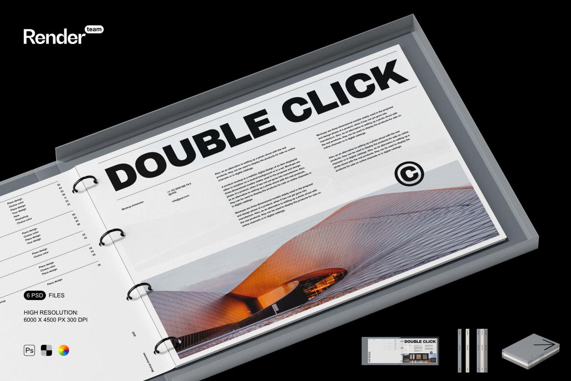 Binder Mockup Set