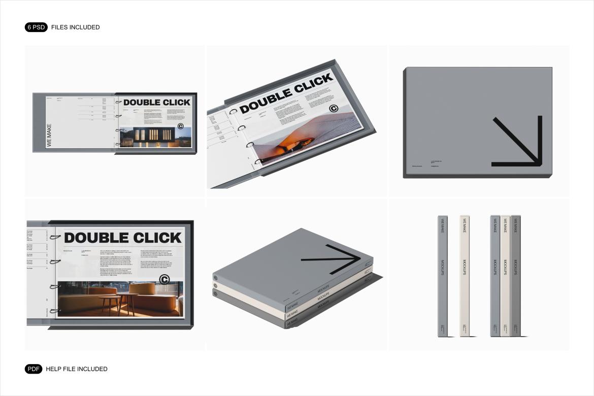 Binder Mockup Set