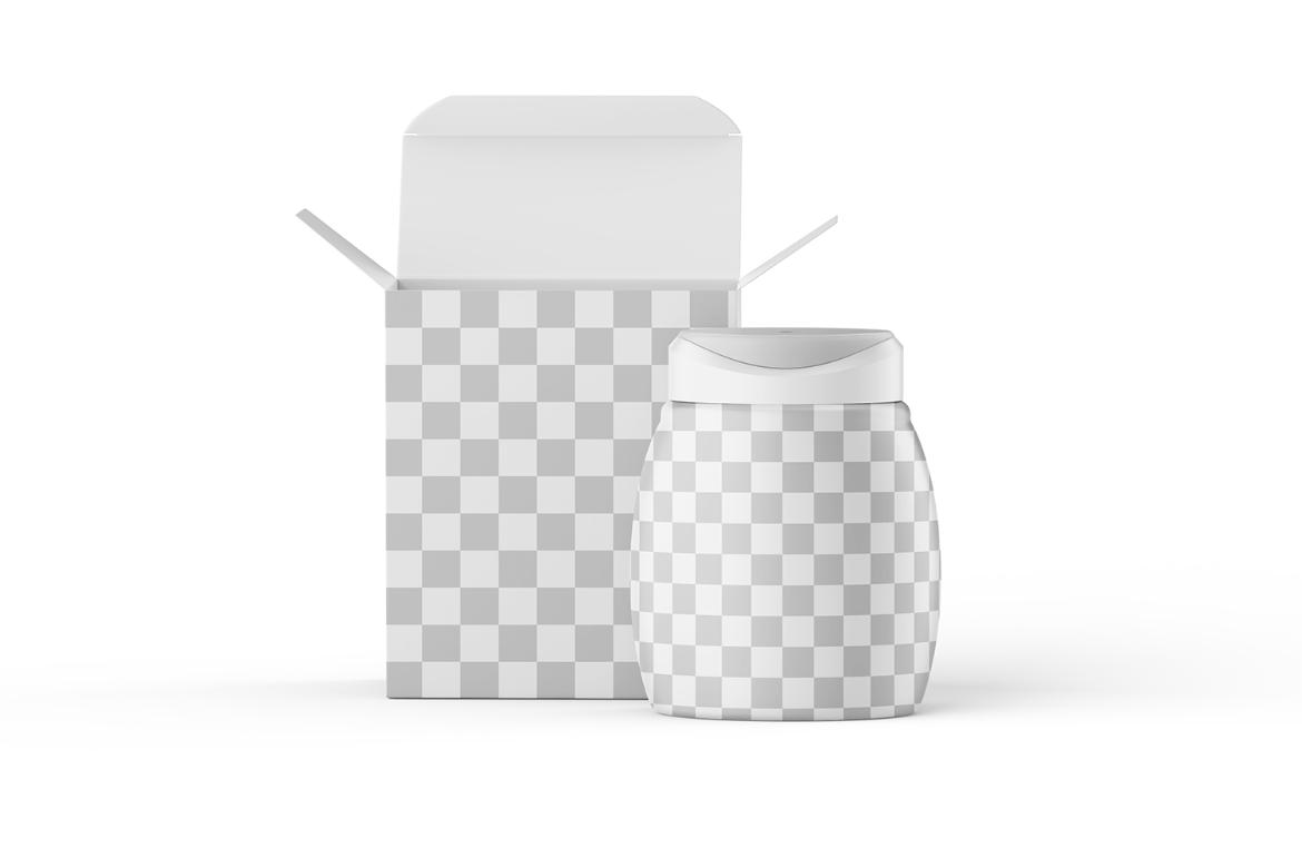 Powder Bottle Mockup