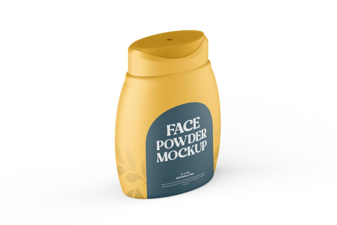 Powder Bottle Mockup