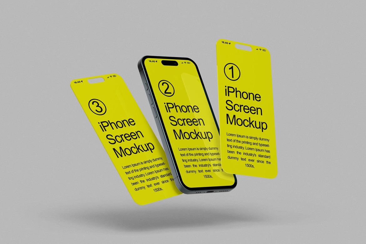 Phone Screen Mockup