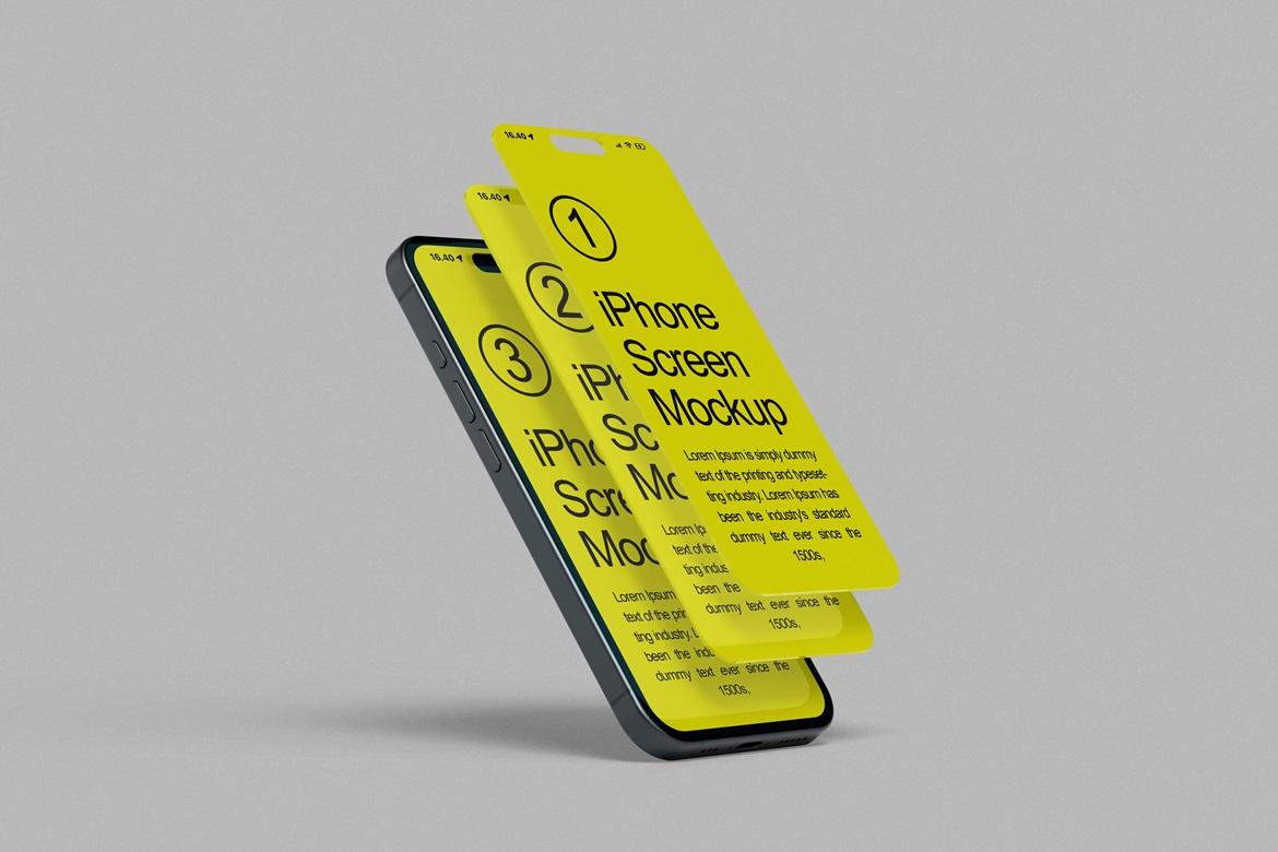 Phone Screen Mockup