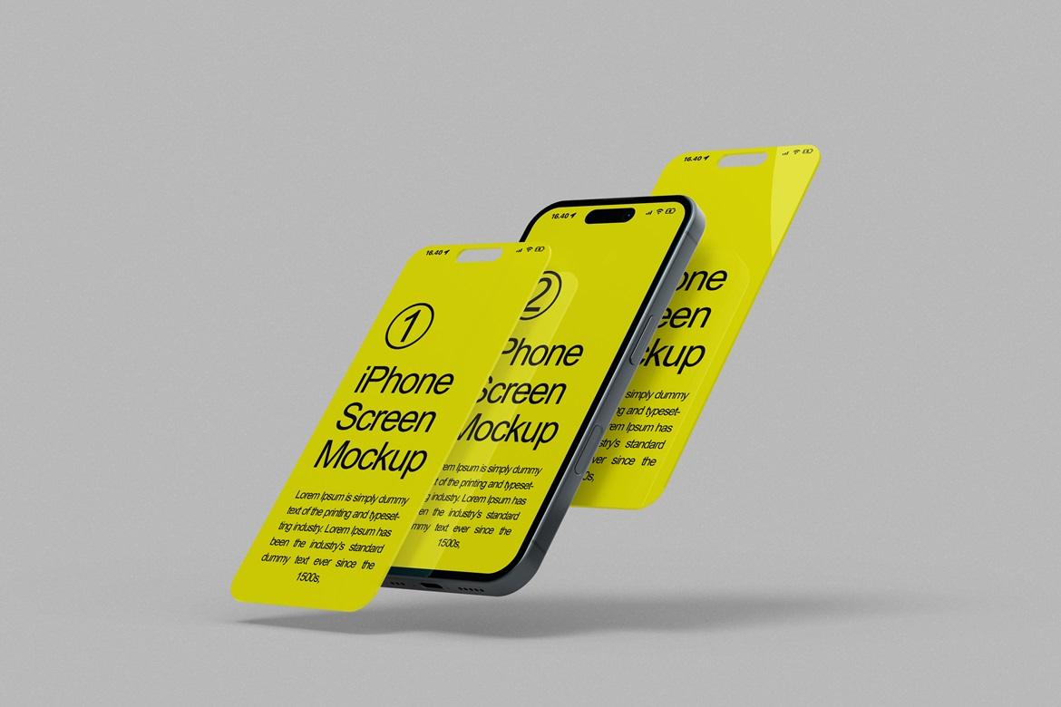 Phone Screen Mockup