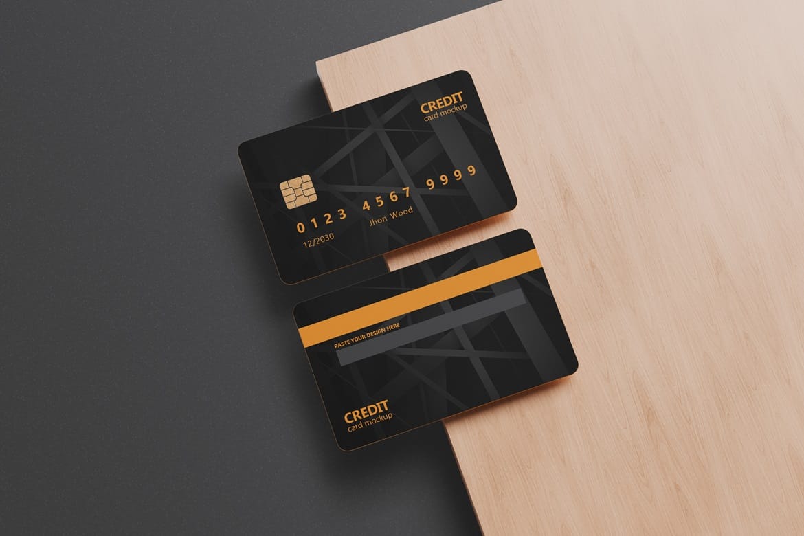 Credit Card Mockup