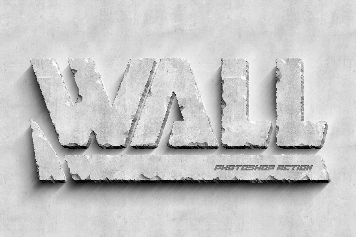 Stone Effect Photoshop Action