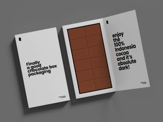 Premium Chocolate Box Packaging Free Mockup