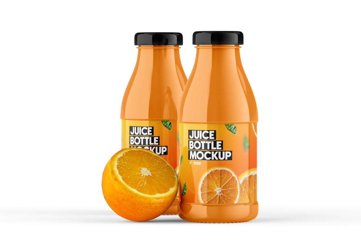 Juice Bottle Mock-Up