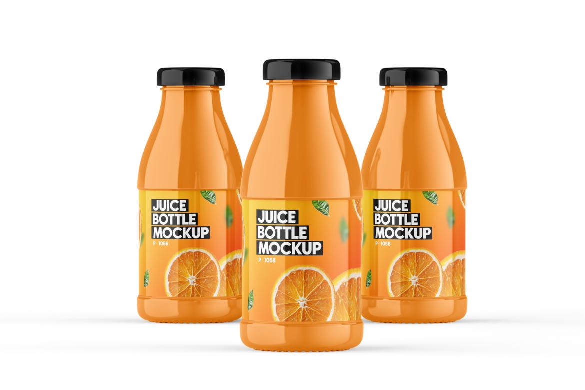 Juice Bottle Mock-Up