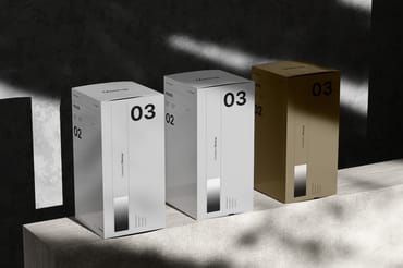 Cosmetic Bottle Mockup Template PSD