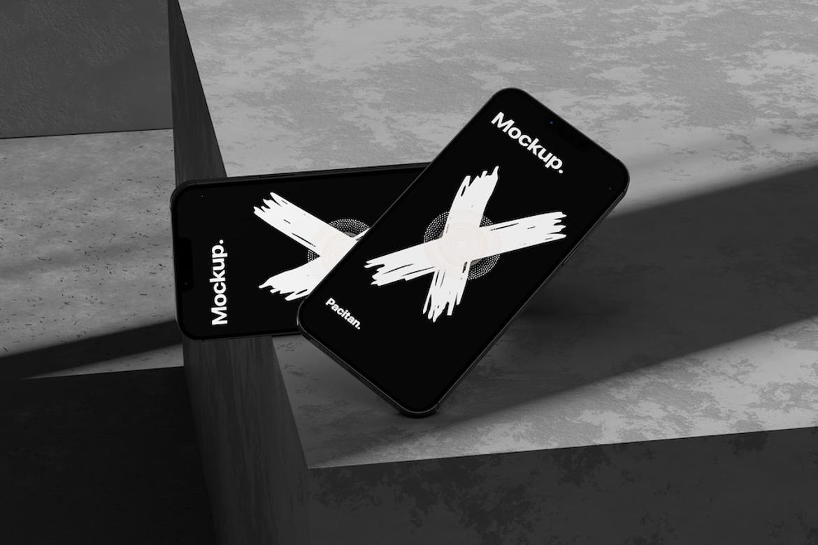 Modern Phone Mockup Template Showcase