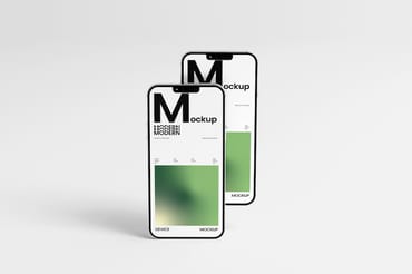 Modern Smartphone Mockup Set