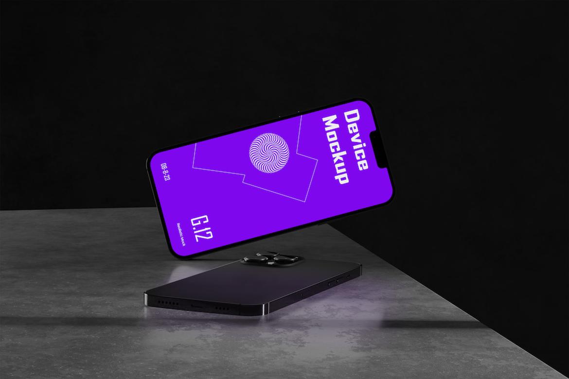 Modern Phone Mockup Template Showcase