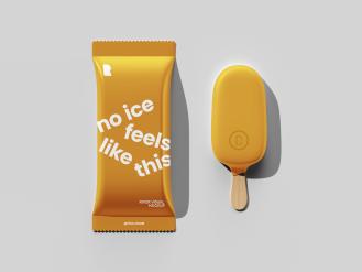 Ice Cream Free Mockup