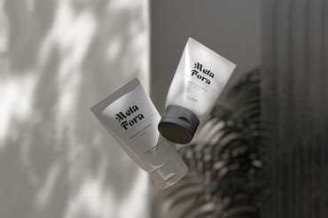 Elegant Cosmetic Tube Mockup Design