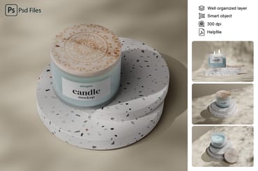 Candle Mockup