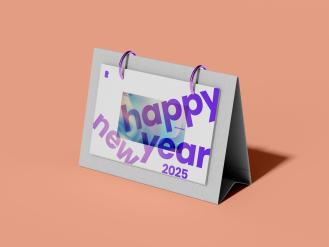 Desk Calendar Free Mockup