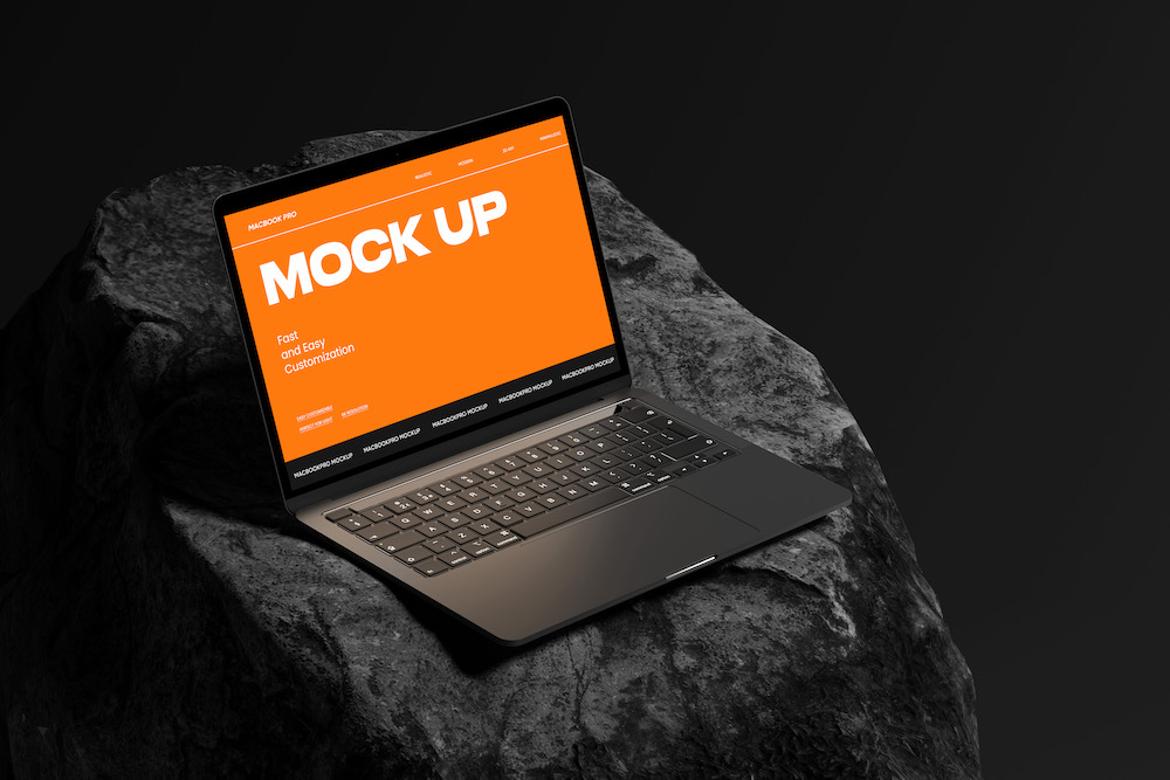 Professional Laptop Mockup for Designs