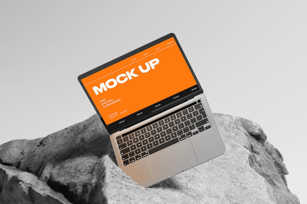 Professional Laptop Mockup for Designs