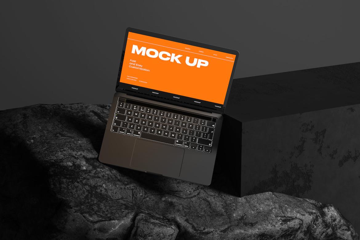 Professional Laptop Mockup for Designs