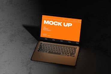 Professional Laptop Mockup for Designs