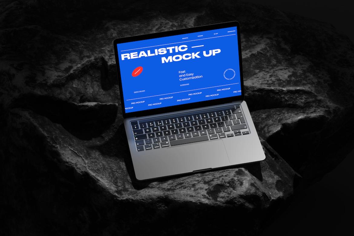 Professional Laptop Mockup for Designs