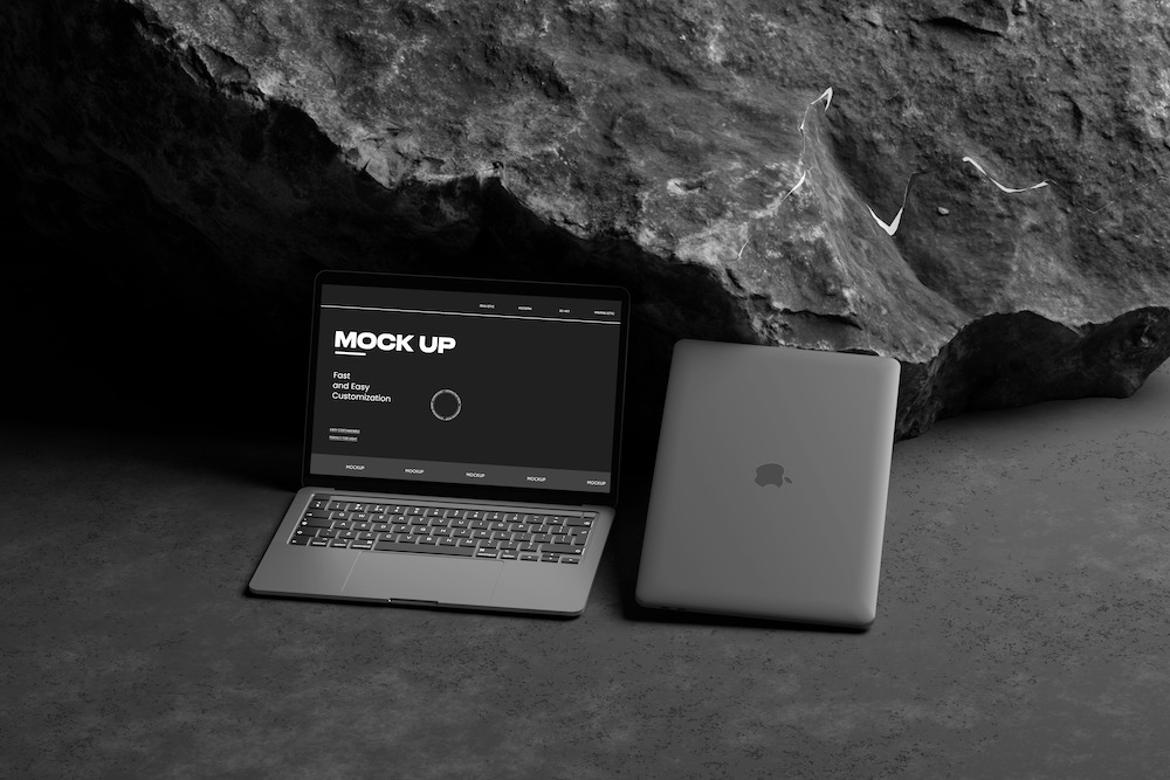 Professional Laptop Mockup for Designs