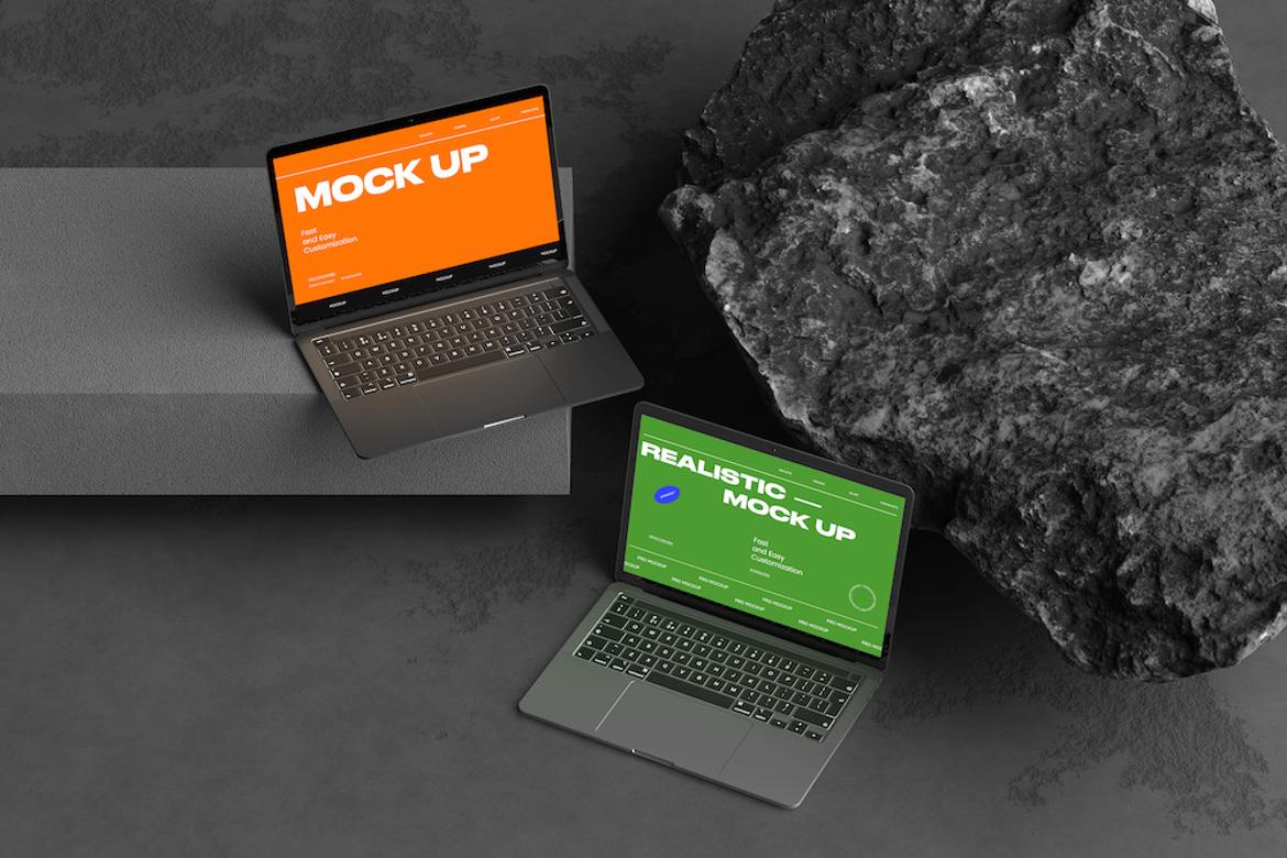 Professional Laptop Mockup for Designs