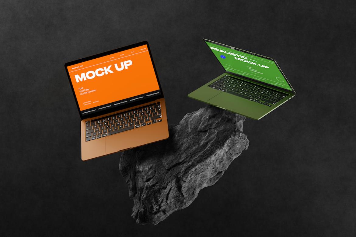 Professional Laptop Mockup for Designs