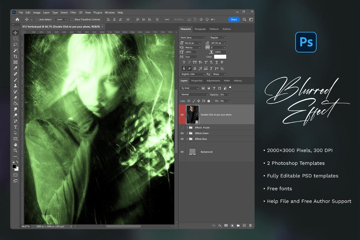 Blurred Photo Effect