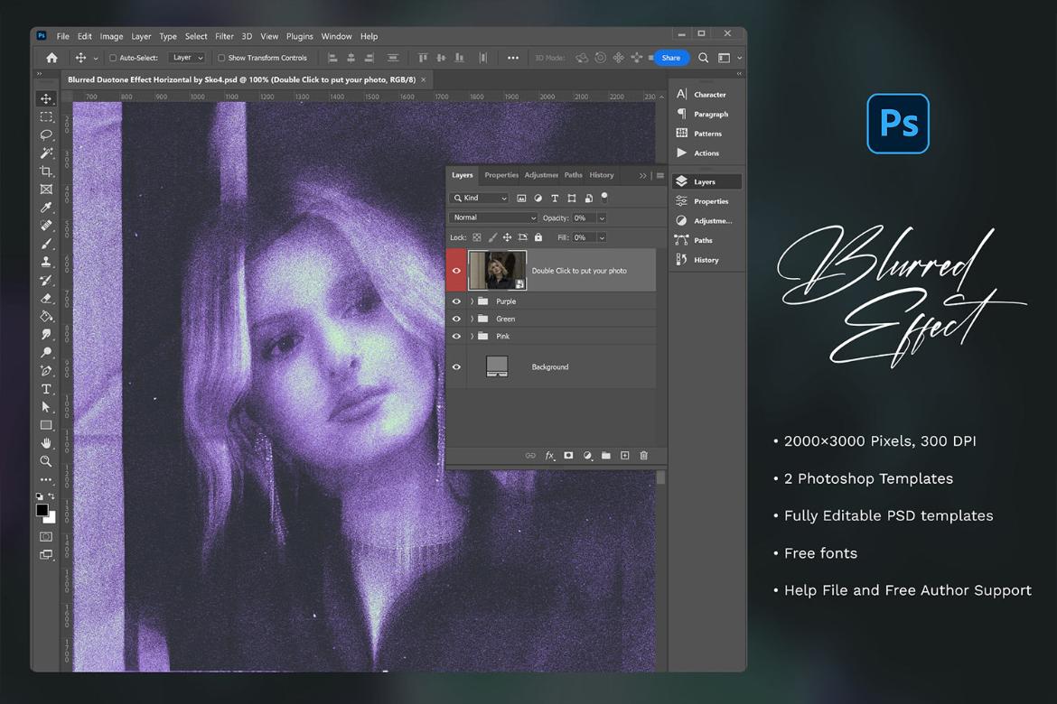Blurred Photo Effect