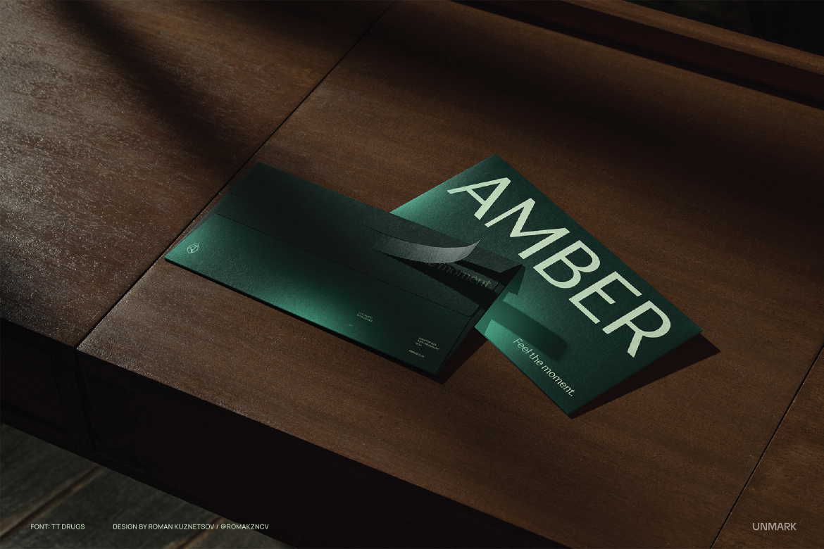 Envelope Mockups in hand