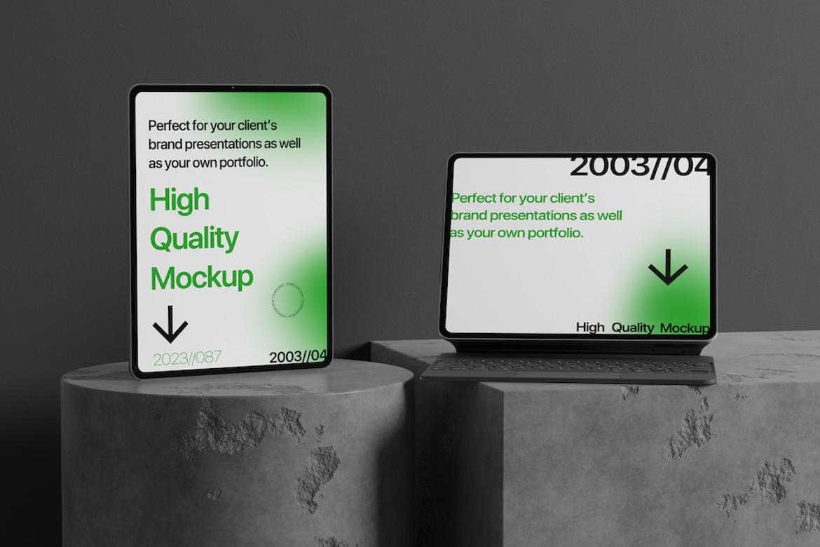 Modern Device Mockup Template Set