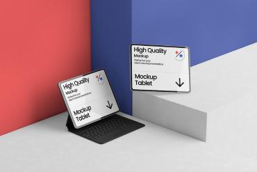 Professional Tablet Mockup Template Design