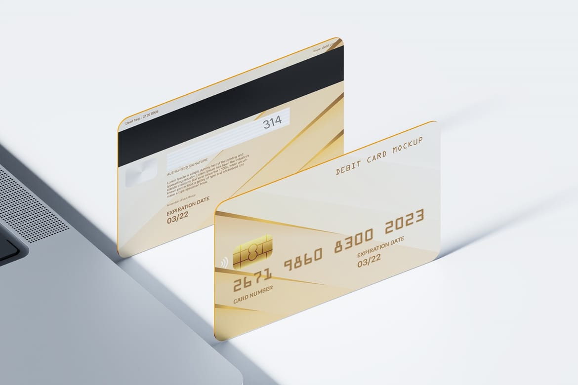 Credit Cards Mockup