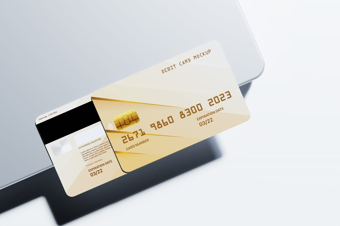 Credit Cards Mockup