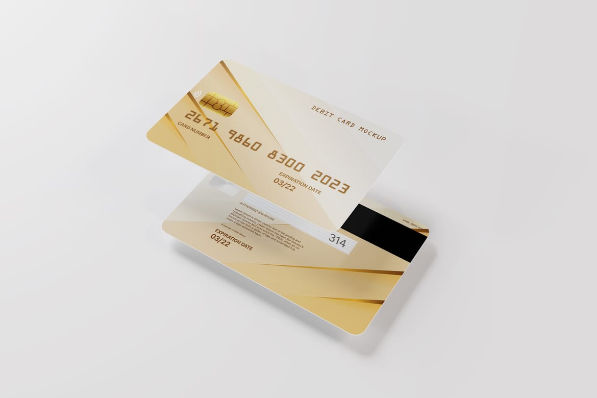 Credit Cards Mockup