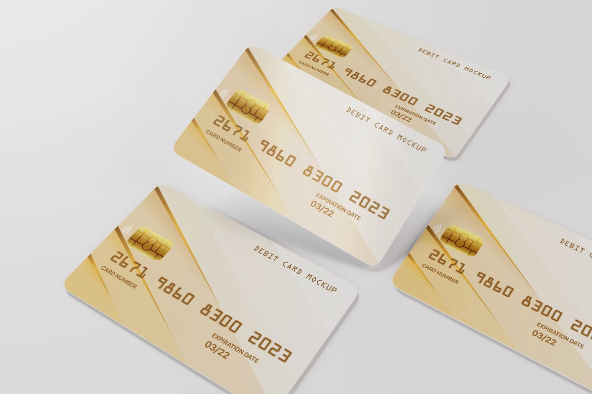 Credit Cards Mockup