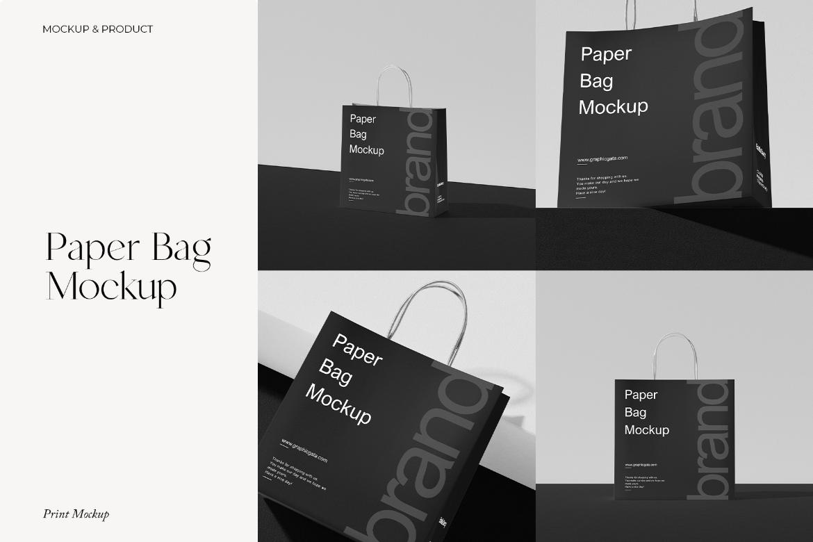 Paper Bag Mockup