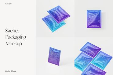 Sachet Packaging Mockup
