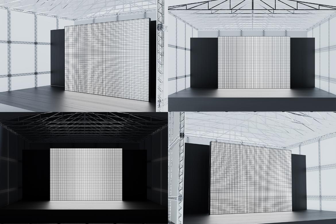 Stage Led Screen Mockup