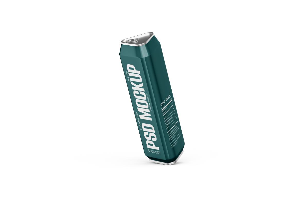 Triangular Cans Mockup