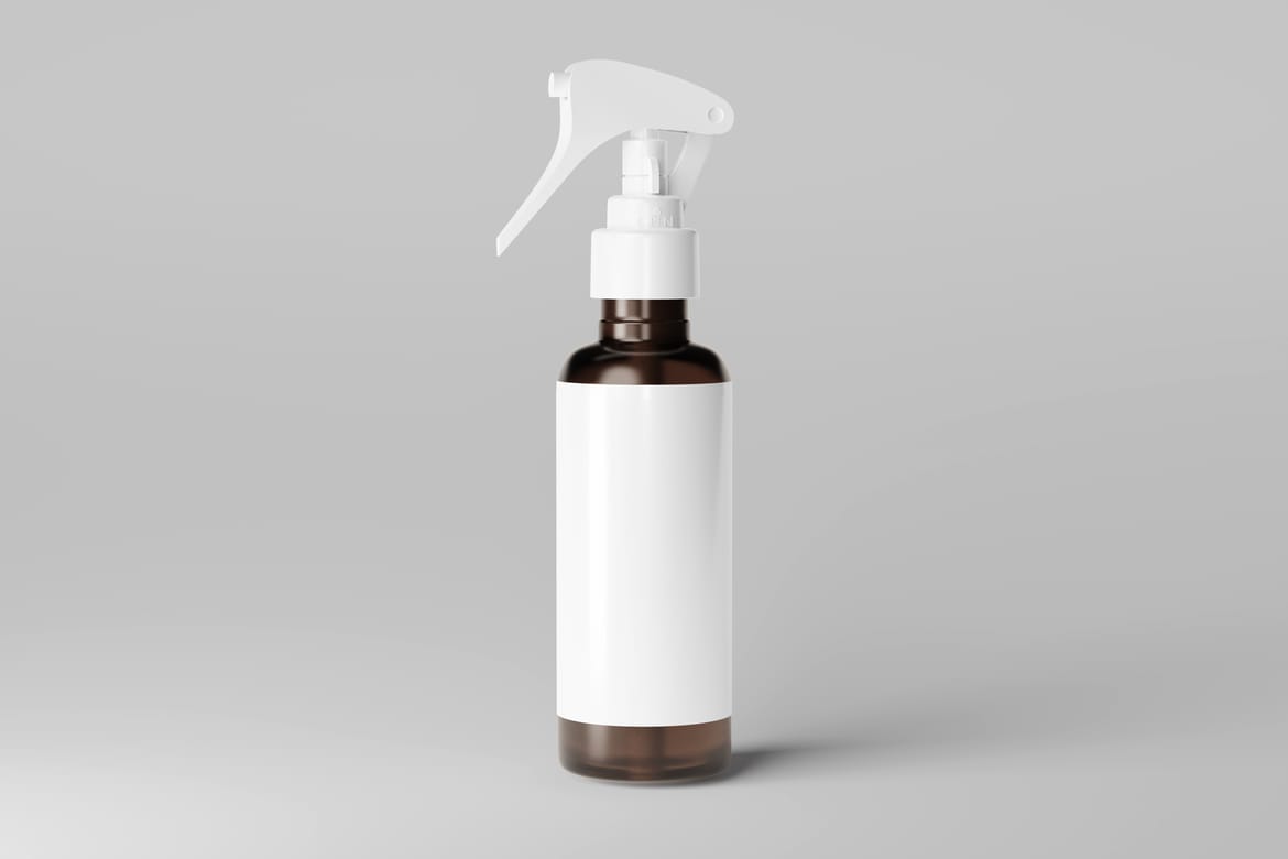 Spray Bottle Mockup
