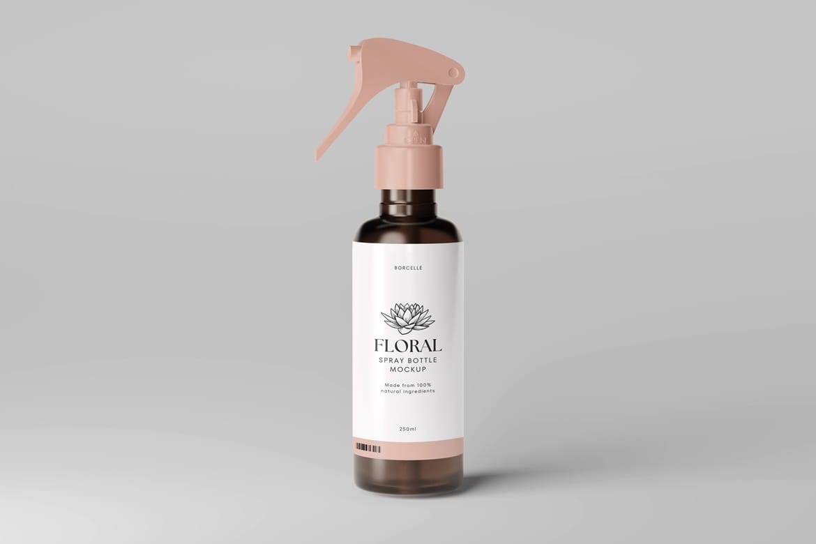 Spray Bottle Mockup