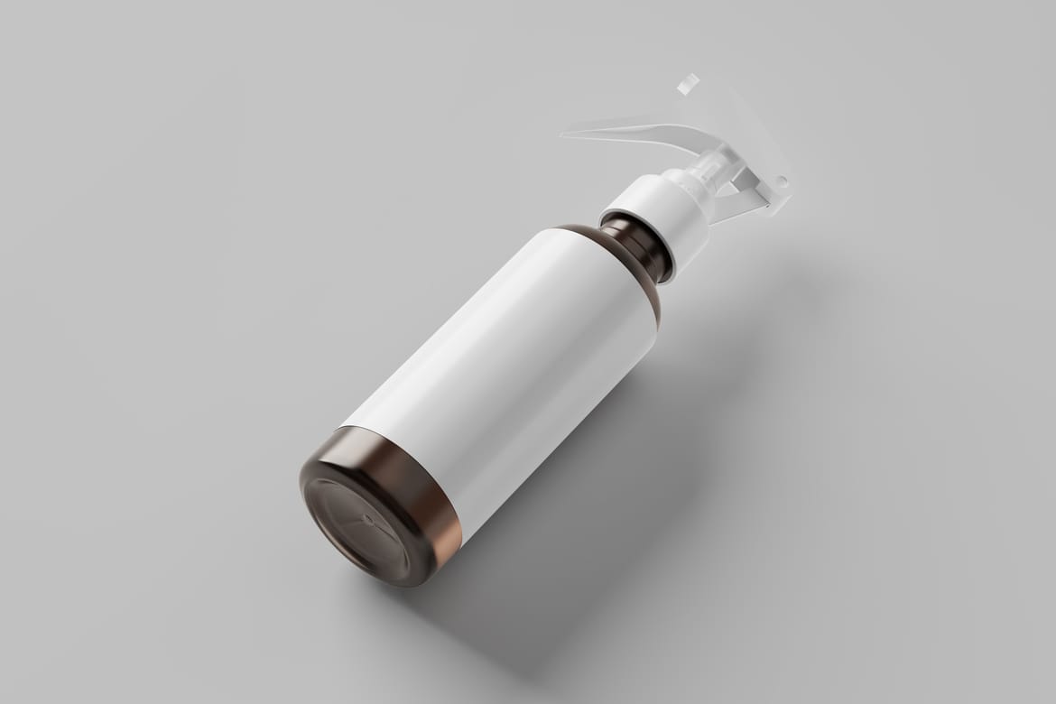 Spray Bottle Mockup